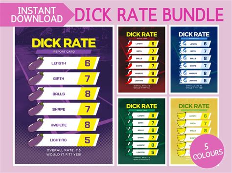 what are dick rates